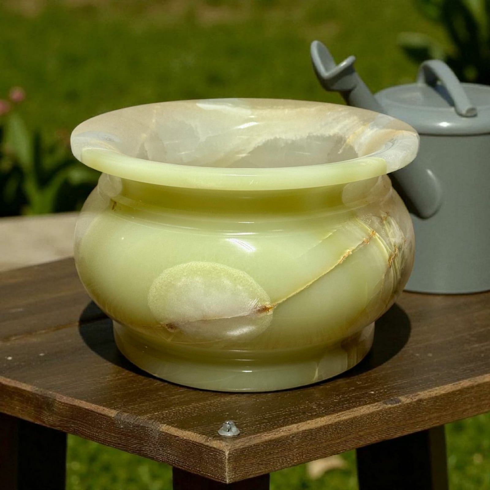 Green Onyx Bowl